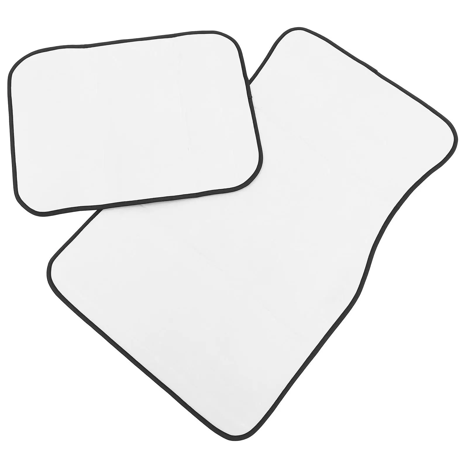 

1Set Waterproof Car Floor Mat Rubber Seat Cushion DIY Sublimation Universal Car Seat Cover Heavy Duty Floor Mats