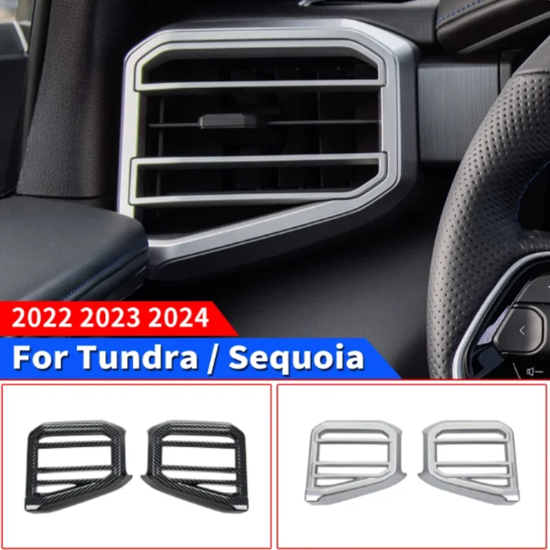 

Suitable for Toyota Tundra Sequoia 2022 2023 2024 Interior Modification Air Conditioner Vent Decoration Accessories