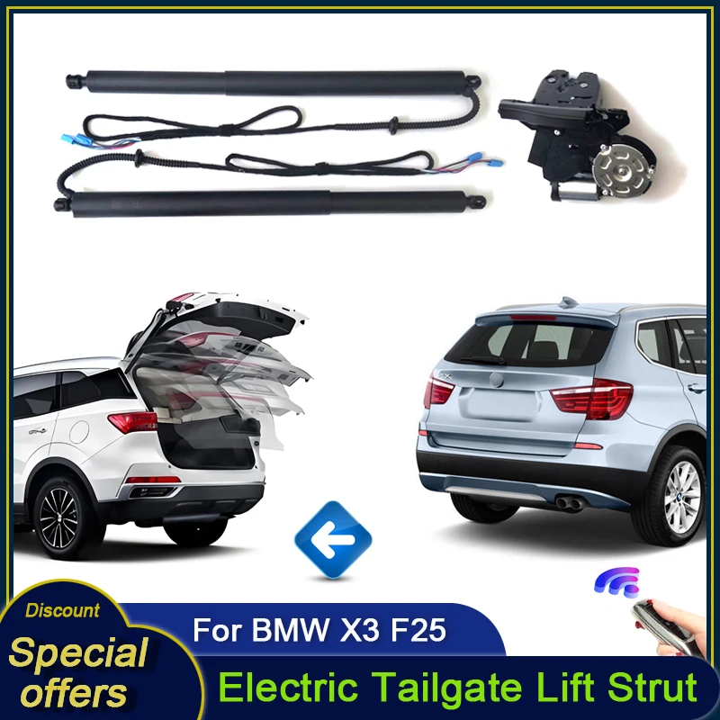 For BMW X3 F25 2011~2017 Car Electric Tailgate Tail Gate Strut Vehicle Power Rear Door Lift System Kit for Trunk