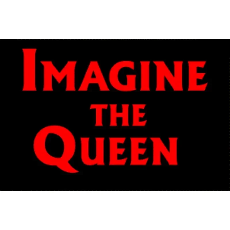 Imagine The Queen Clip Card Stage Magic Tricks Find the Lady Illusion Card Magic Magia Magie Magician Prop Gimmick Accessory