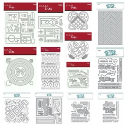 Hjerte M. Sløjfe Basis Metal Die Cutting Dies Frames Round Gift Box Craft Embossing Decoration DIY Scrapbooking Greeting Cards