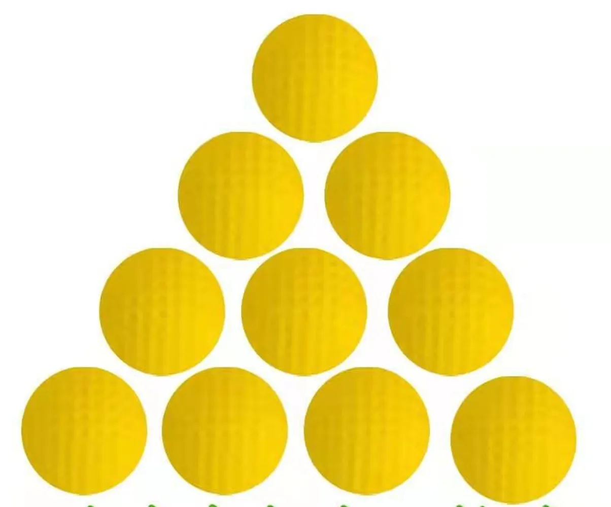 PGM 1pc Golf Yellow Practice Balls 42.6mm Sponge Elastic Pu Foam Balls Can Hit About 800 Time  Golf Sports Supplies