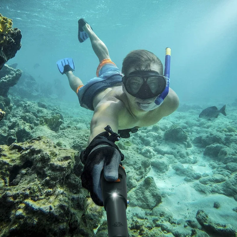 MD-720 휴대용 금속 탐지기 로드, 지하 보물 사냥용, IP68 방수, 360 ° 검색