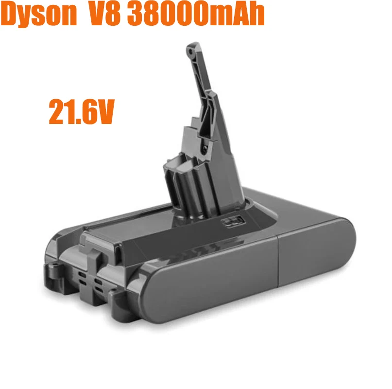 Imagem -03 - Bateria de Substituição para Aspirador Portátil Dyson v8 Absolute sem Fio 21.6v 38000mah