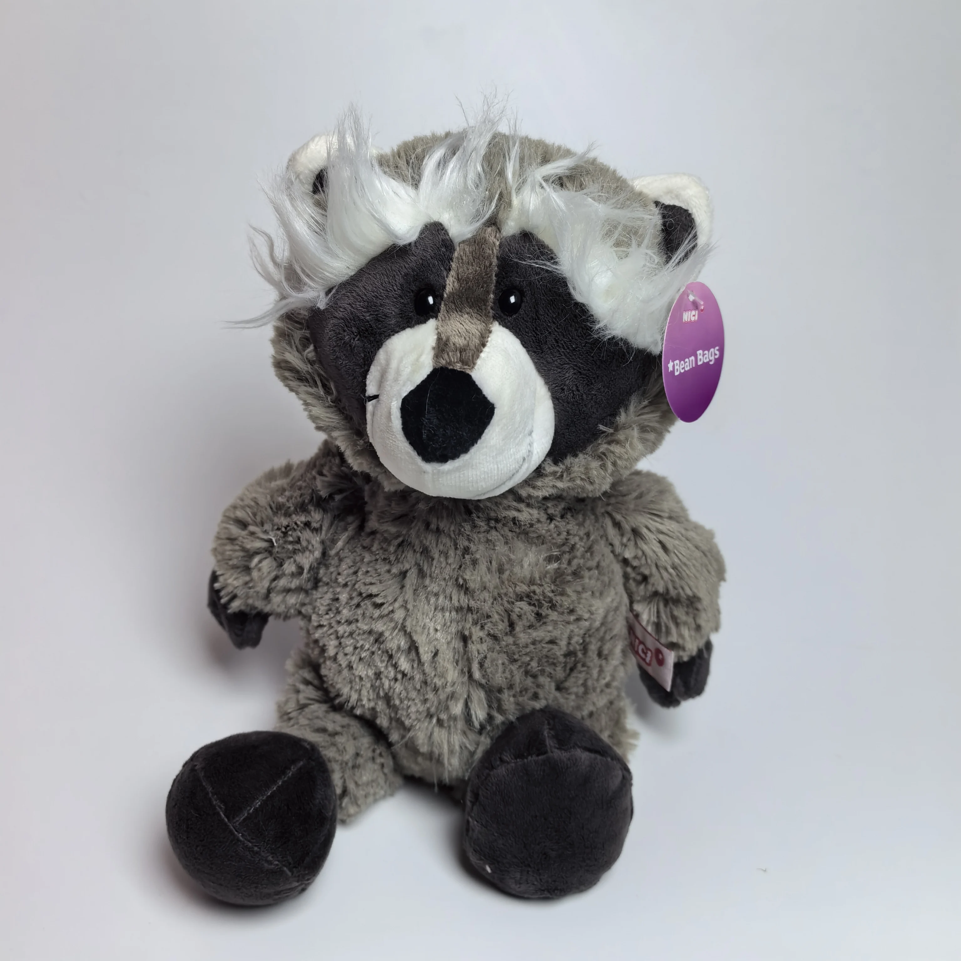 35cm Raccoon  Mascot Toy Plush Doll Sleeping Doll Mini Size for Children Room Cuddle Pillow Sofa Bedroom Claw Machine Supplies