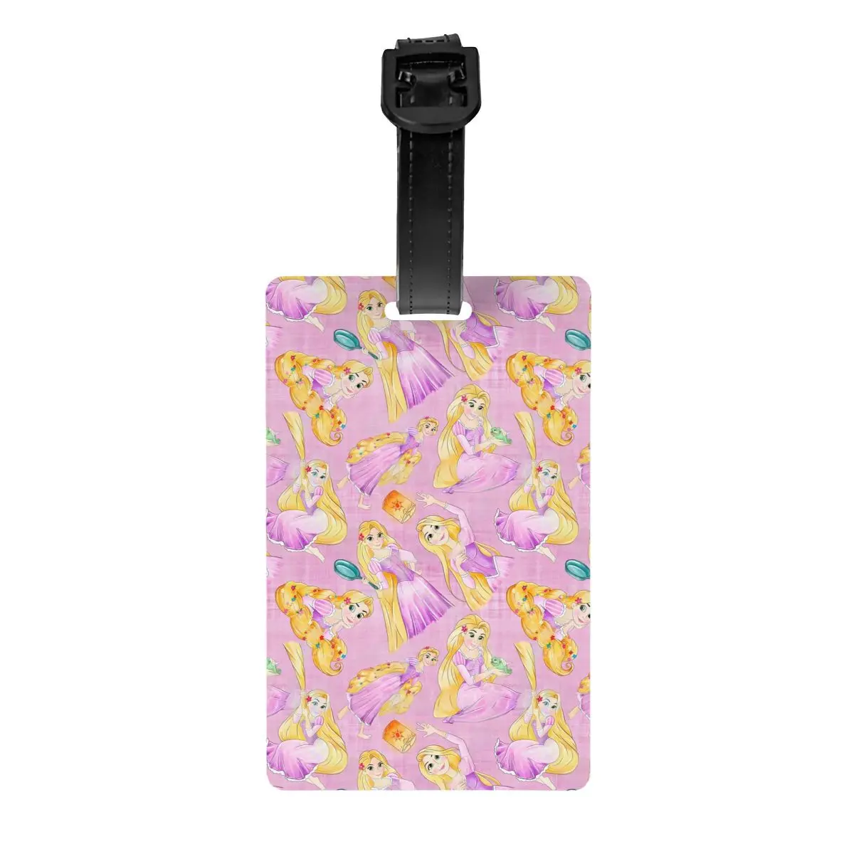 

Изготовленная на заказ багажная бирка принцессы с забавным рисунком и именной карточкой Идентификационная этикетка конфиденциальности для дорожной сумки, чемодана