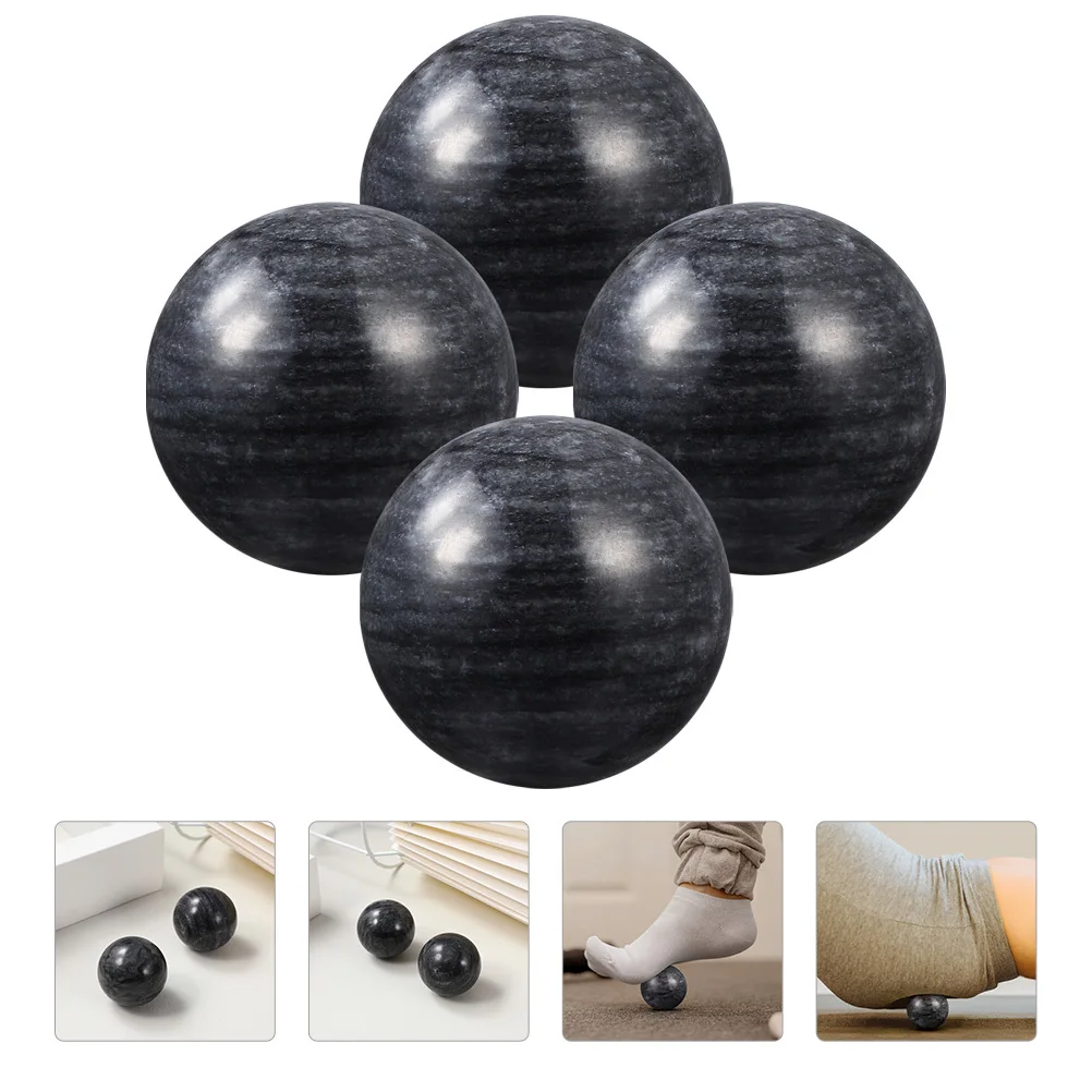 4 قطعة كرات تدليك اليشم كرات تمرين اليد السلس لكبار السن تدريب اليد المتداول العلاج كرات اليد المحمولة الزخرفية #2