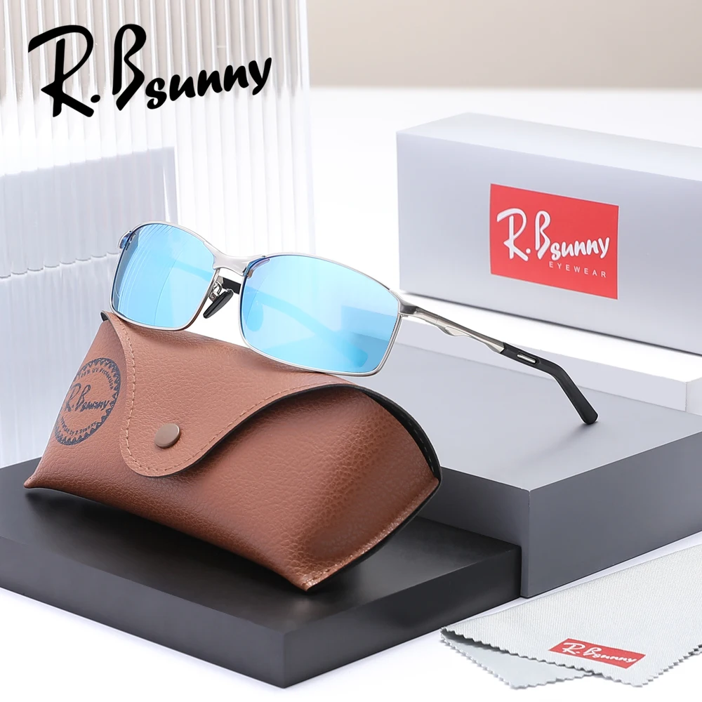 Fashion Classic Sunglasses Men Polarized Glasses Metal Frame Eyewear Driving Sun Glasses Summer Eye Protect UV400