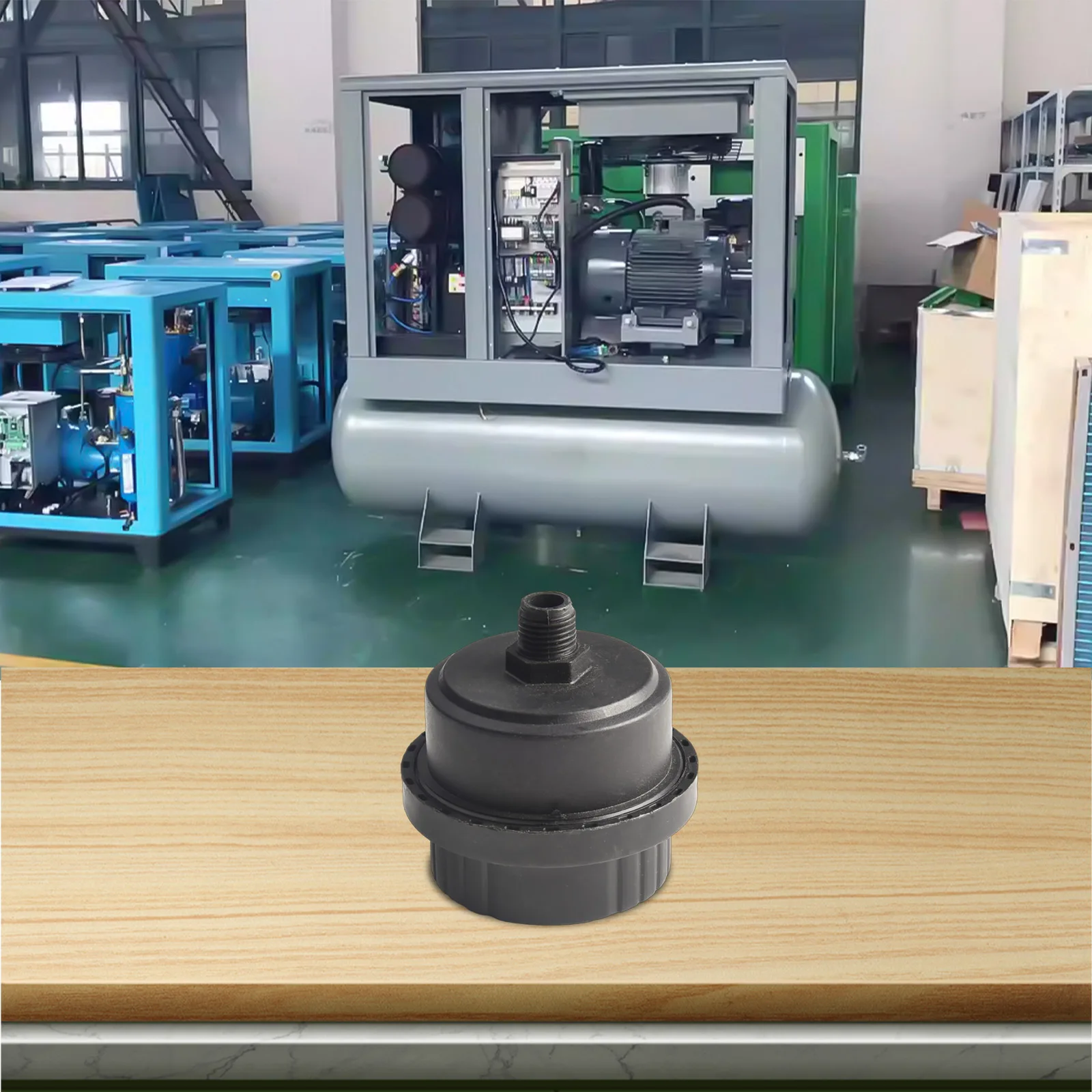 Description Picture 6 of item1PCS Filter Plastic Air Compressor Intake Filter Muffler Replace 13/16/20mm Pneumatics Pumps Business Compressed Treatment