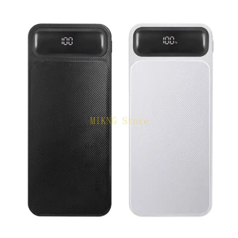 Battery Charging Case Power Case Charging Box Shell 8x18650 Battery Holder for Phone Tablet (Battery Not Included) best sale