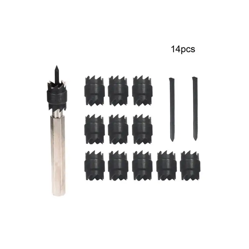

Набор из 14 двухсторонних фрез для точечной сварки 3/8 дюйма, набор инструментов для точечного сверла для сварки
