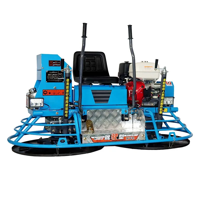 

Ride on Trowel Machine Concrete Cement Surface Finisher Petrol Powered Dual Plate Riding Trowel