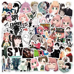 50pcs Anime SPY×FAMILY Anya Series Graffiti Stickers Suitable for Desktop Wall Decoration DIY Sticker Pack Wholesale