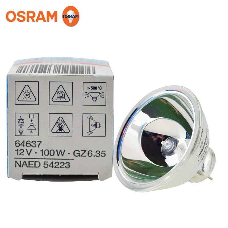 

For Osram 64637 12V100W slide projector biochemical instrument endoscope microscope instrument bulb