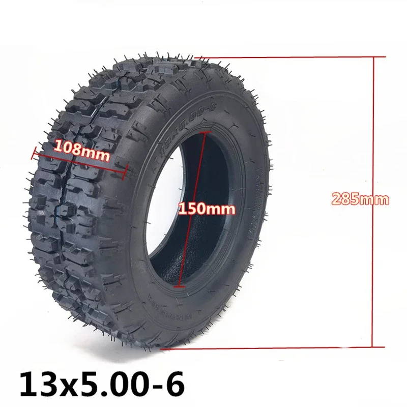 ATV 13x5.00-6 Pneumatic tire Inner and Outer Tires 13*5.00-6 Tyre Karting Electric Scooter Agricultural Snow Sweeper Golf Parts