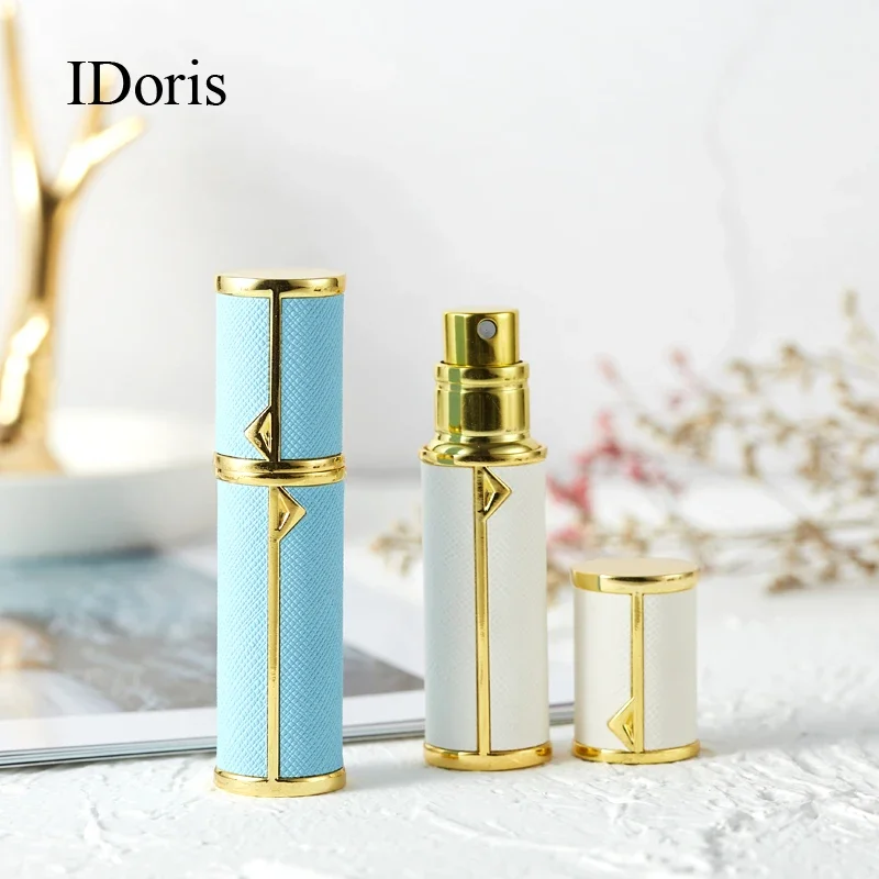 IDoris perfume vaporizers Bottled bottoms for high-end perfume top mounted portable travel dispenser small sample empty bottl