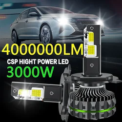 YIBAINEC-Phare Haute Puissance en Cuivre pour Voiture, Lampe existent, 3000W, 4, 6500K, H7, LED 24V, Camion, H1, H3, H11, H8, H9, 9005, 9006, HB3, HB4, 12V, 24V