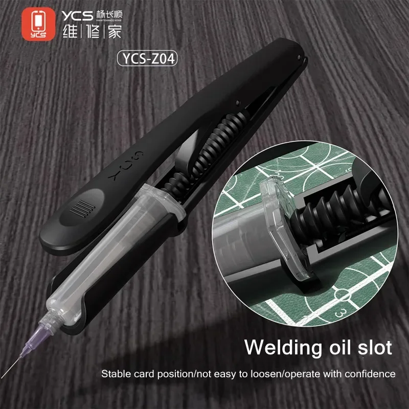 

YCS Z04 Welding Oil Green Oil Booster with Needle Tube Convenient and Labor-saving Push Rod for Welding Oil Assistance Tool