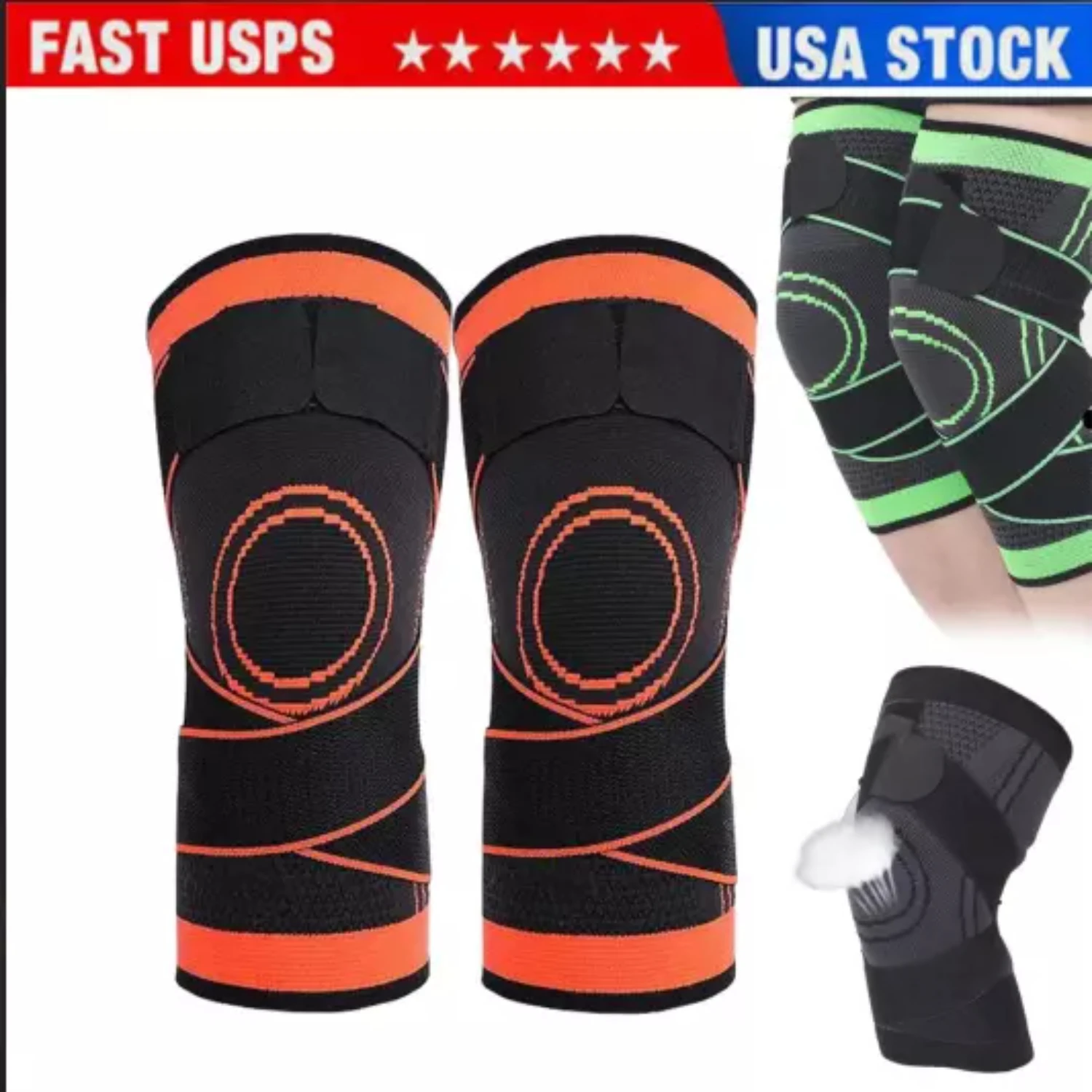 

Hutena Rodillera Pro, Hutena Knee Support Pro, Knee Compression Sleeve -