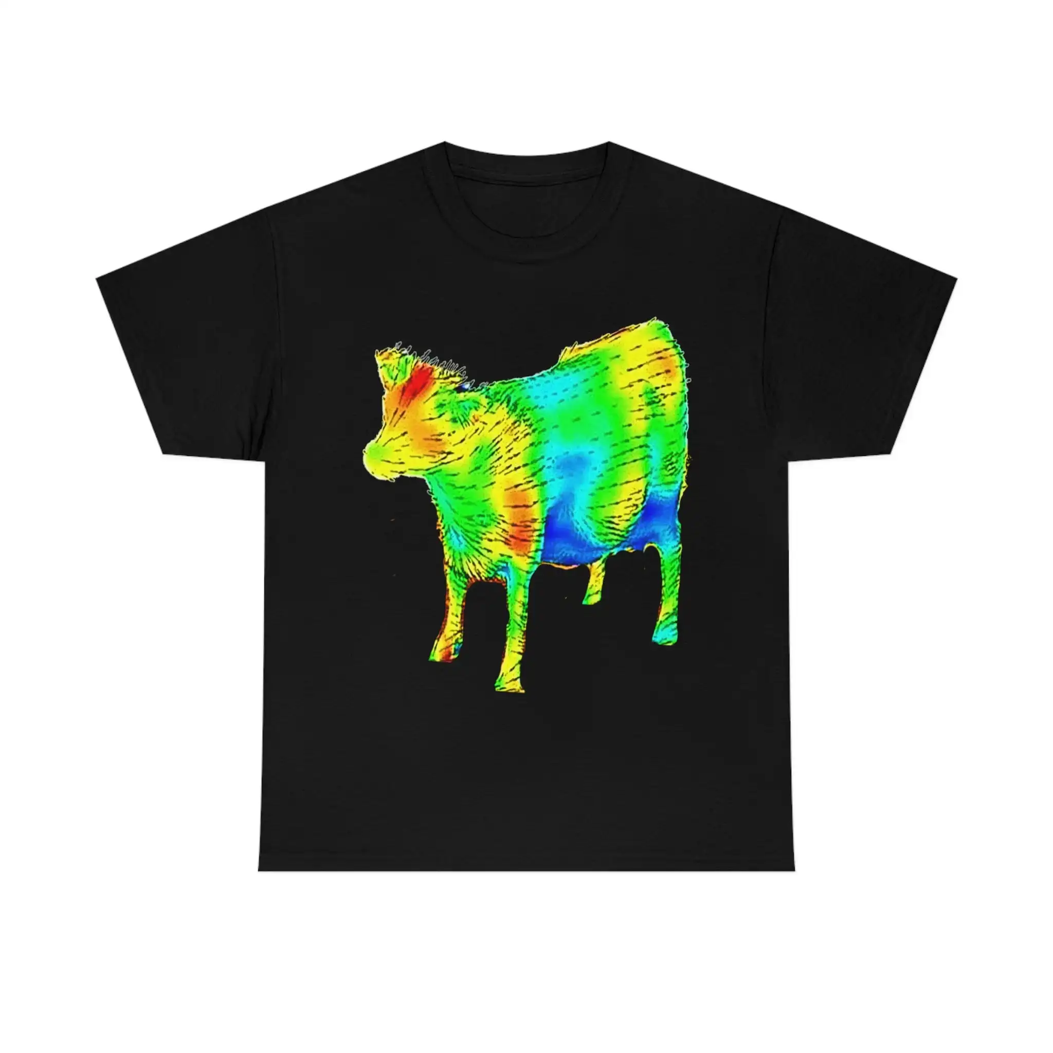 Retro meme T Shirt Aerodynamic Efficeincy Of A Cow bovine farmcore cottagecore Amish