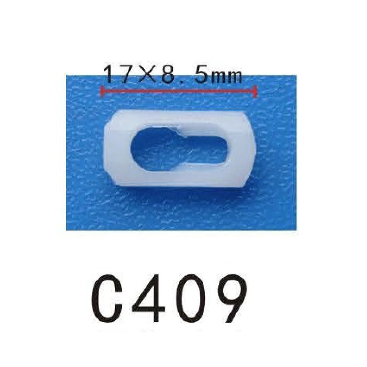 

10/100x OEM Body Side Wheel Opening moulding Clip for GM 8733059 4492962 9838109