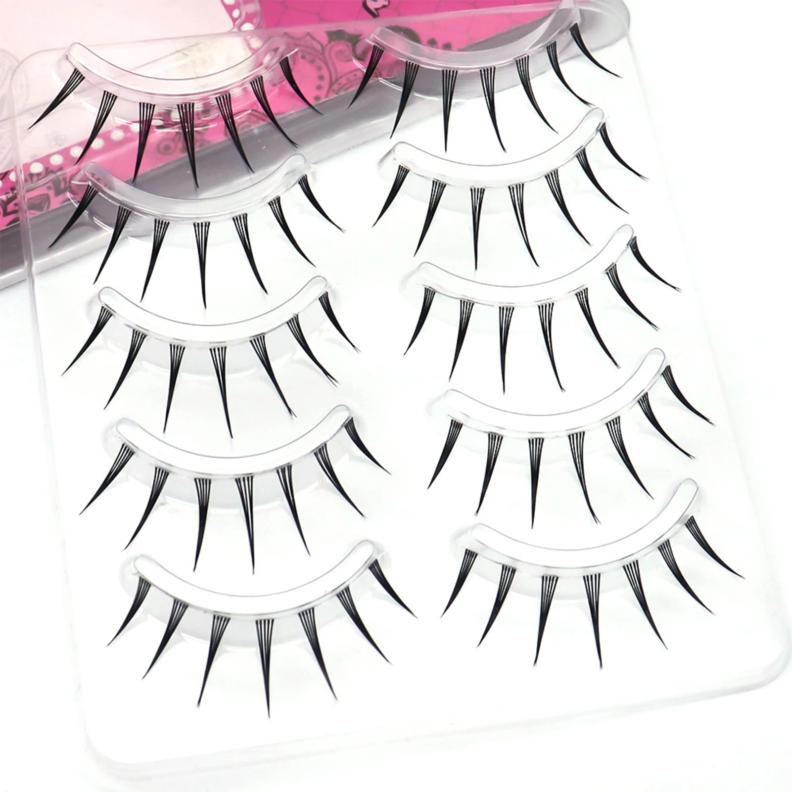5 Pairs Anime Manga Lashes One - Eyelash Extension Doll Eye 评论和价格