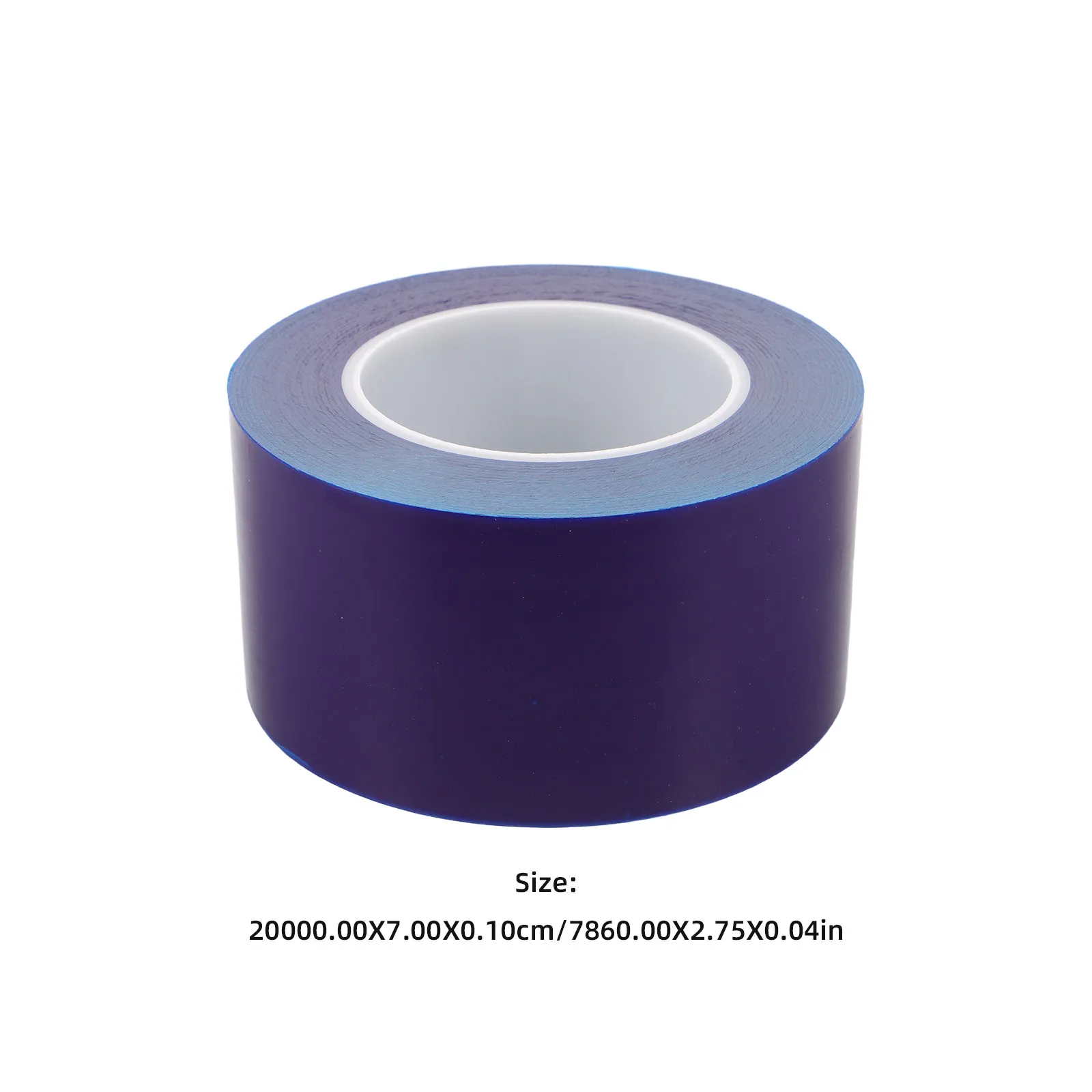 1 Roll Wheel Hub Protector Auto Moulding Tape Blue Pe Adhesive Car Surface Protective Film Removable Exterior Trim Tape 200M