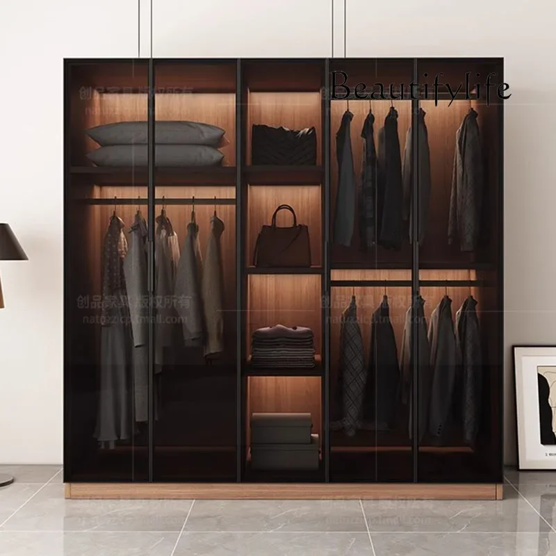 BJ Storage Organizer Closet Clothes Bedroom Cupboard Partitions Cabinet Shelves Wardrobe Modern Guarda Roupa Furniture For Room