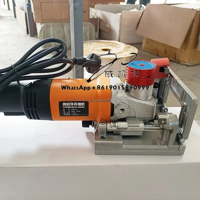 Handheld Lamino Slotting Machine Woodworking Tenoning Machine Angle Adjustable Home Improvement Lamello Slotting Machine