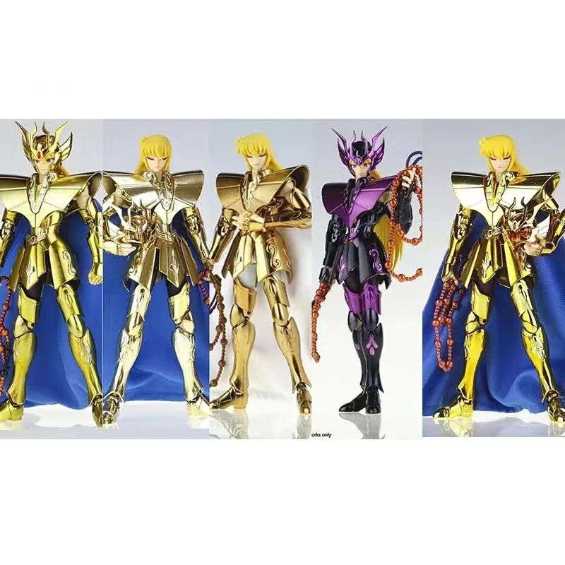 In Stock MST Model Saint Seiya Myth Cloth EXM/EX Metal Virgo Shaka Andromeda Shun Gold Knights of The Zodiac Anime Action Figure