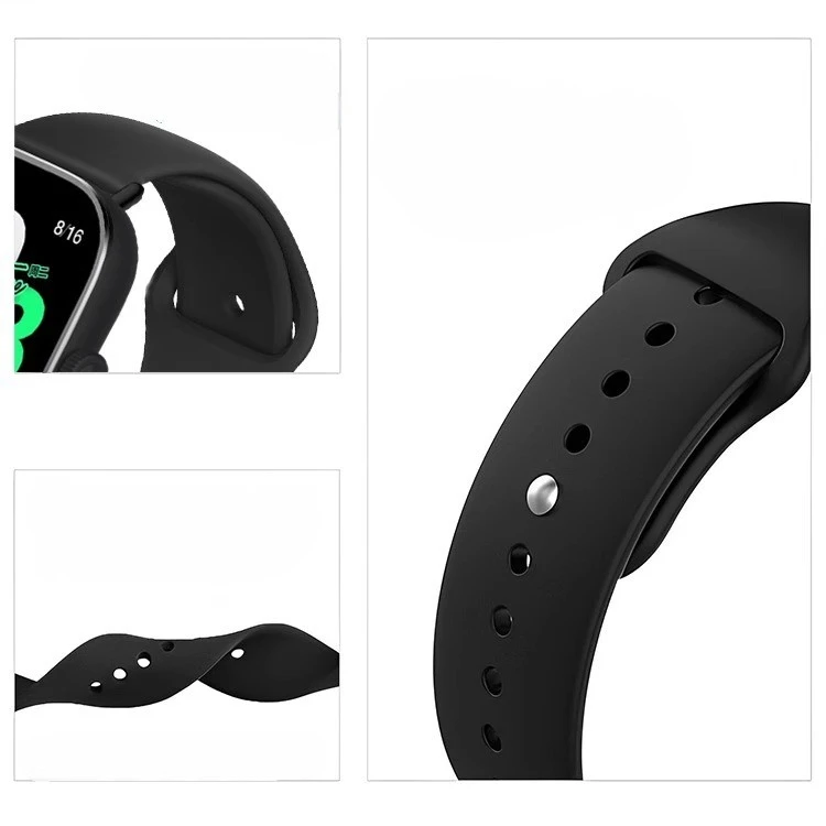 Silicone Strap For Xiaomi band 9 Pro Correa Bracelet Sport Watchband For Xiaomi band 8 Pro SmartWatch Belt Woman Man Wristband