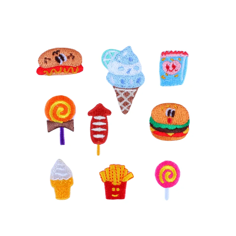 �y�Z�[�����z10 ���킢���~�j���b�y������o�[�K�[�t���C�����|�b�v�A�C�X�N���[���r�X�P�b�g�p�b�`�A�C�A���� Ropa ���n Parches �D���A�b�v���P�G���u��