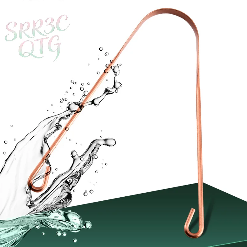 Hot! Stainless Steel Tongue Scraper Cleaner Fresh Breath Cleaning Coated Tongue Toothbrush Oral Hygiene Care Tools