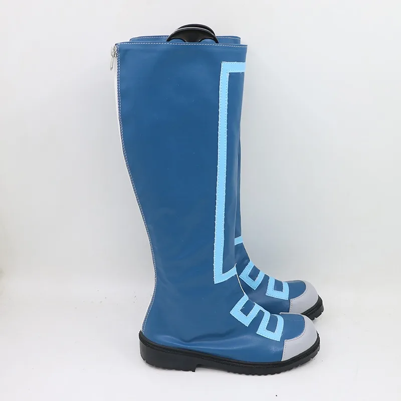 Hibiki Misora Cosplay Shoes Game Cosplay Props Halloween Boots Anime PU Leather Shoes Custom Made