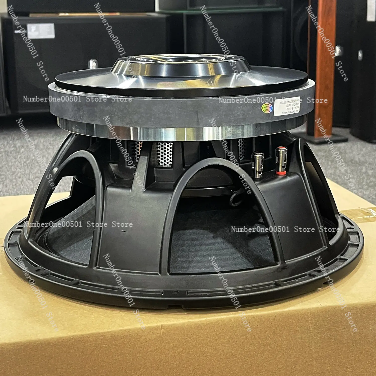 Stage Grade Heavy Bass 15 Inch 280 Magnet 125 Core Large Magnet Steel High Power Professional Outdoor Performance Subwoofer