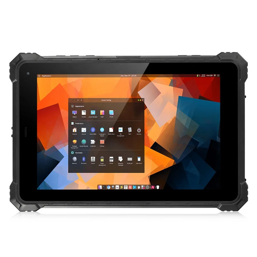 

Industrial i7 CPU handheld 8inch rugged tablet with RAM16GB IP68 BT5.0 RJ45 optional Win11 Win10 Linux u-buntu OS