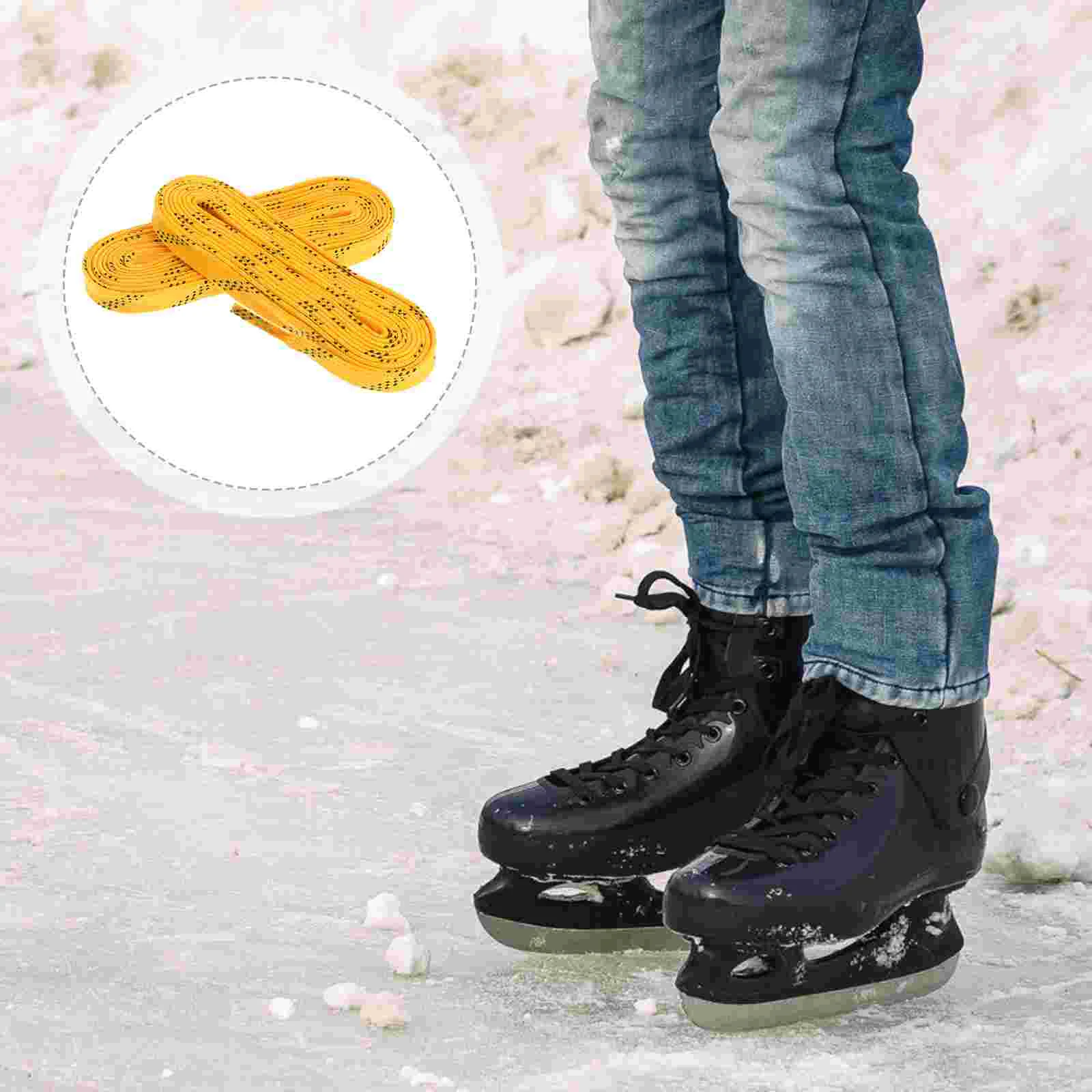 Ice Hockey Skate Laces All-Match Shoelaces Flat Shoes Skiing Ties Fine Workmanship Practical