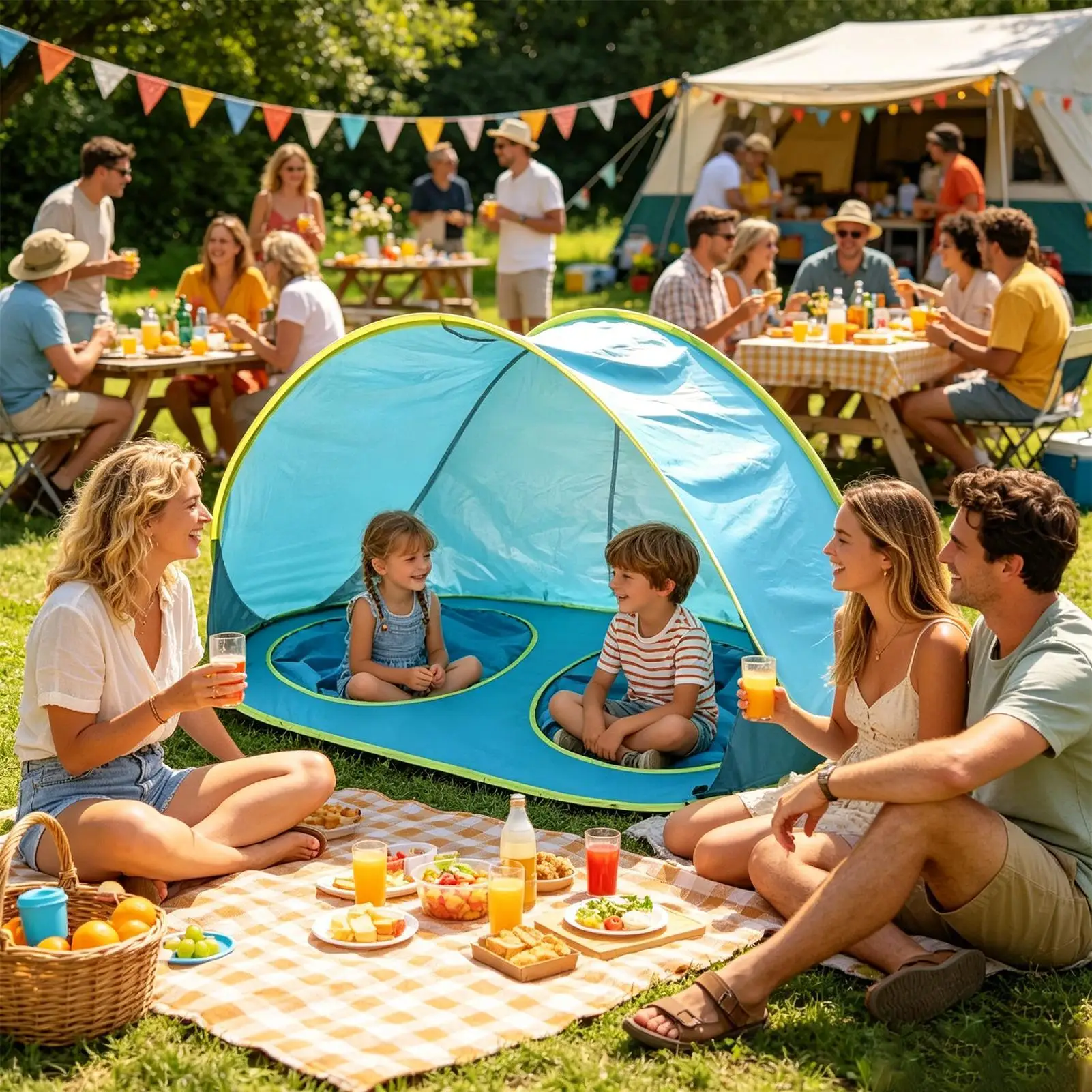 Pop-up Tent for Kids Portable  - Kids Outdoor Grill recension och pris