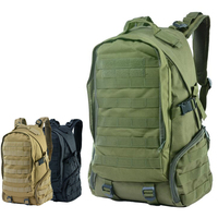 Military Tactical Backpack 900D Oxford Men's Outdoor Camping Mountaineering Water Release Sports Backpack Hunting Molle Bag