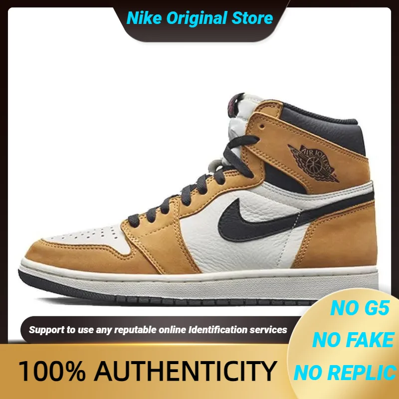 Nike Jordan 1 Retro High 'Rookie Of The Year' Sneakers shoes 555088-700