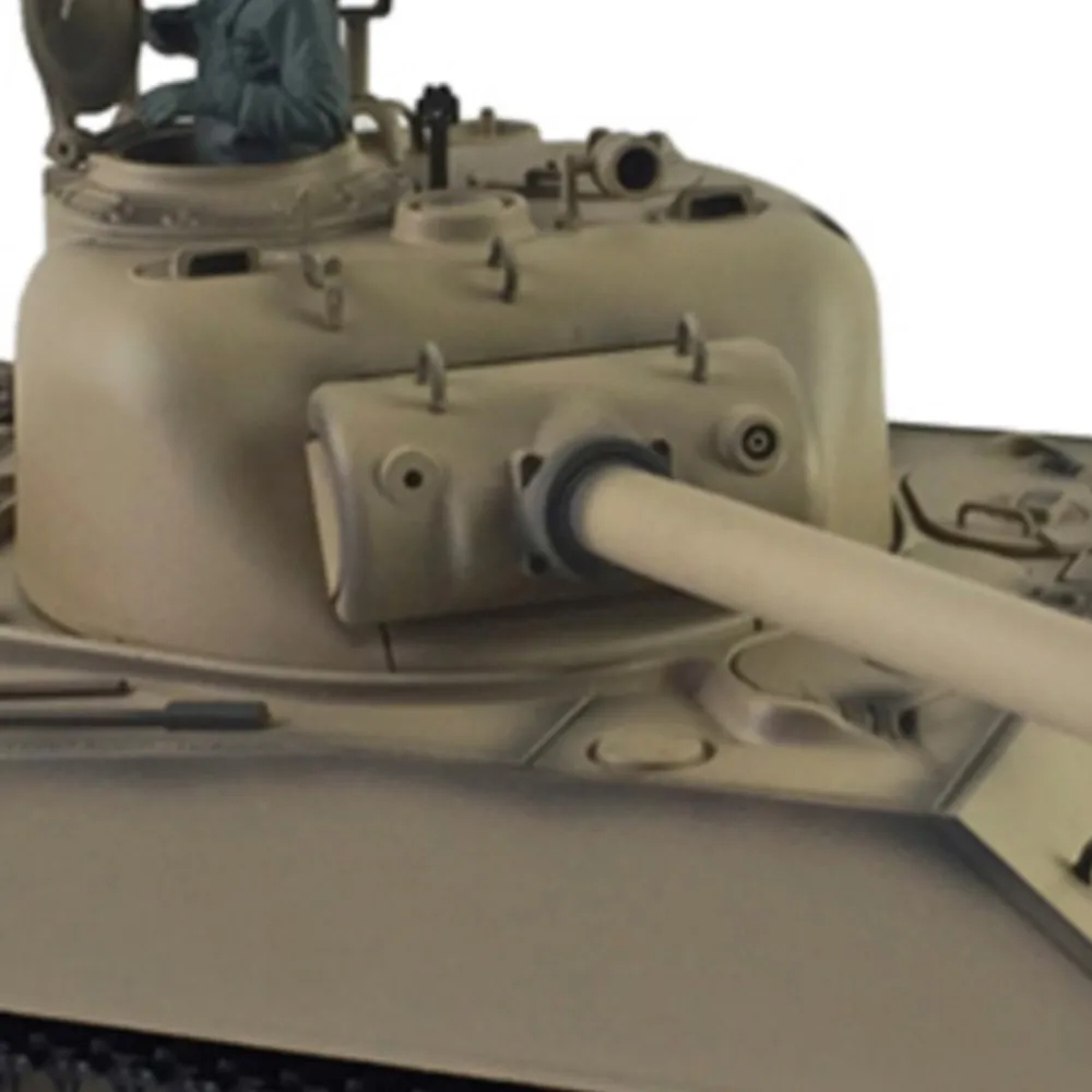 

Радиоуправляемый танк Heng Long 1/16 Customized TK7.0 M4A3 Sherman Metal RC Tank 3898 360 ° Радиоуправляемая машинка-трансформер для рождественских подарков TH19789-SMT2
