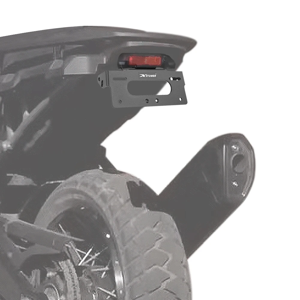 لسيارات BMW R1300GS الثلاثي الأسود الكأس R1300 GS R 1300GS الذيل الخلفي مرتب رقم لوحة ترخيص حامل دراجة نارية الحاجز مزيل #6