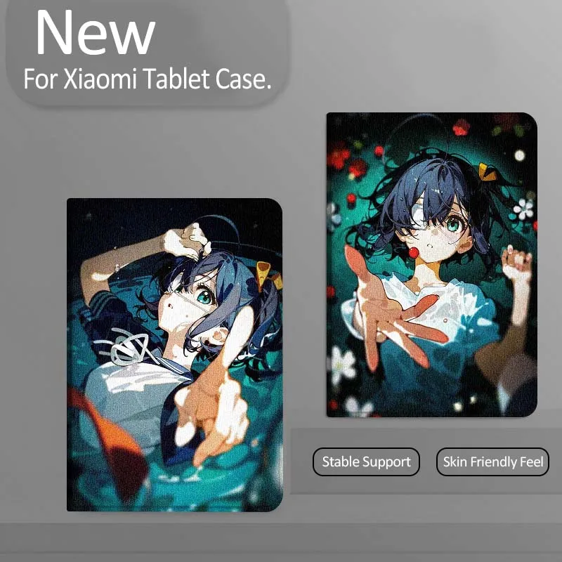

Cute Chunibyo Takanashi Rikka Tablet Case For Xiaomi Redmi Mini Pad SE K 2 4 5 6 7 8 2023 2025 11 8.8 11.2 10.1 Pro Gift