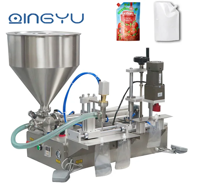 

Ketchup pouch filling machine Pouch Filling Machines sachets packing machine