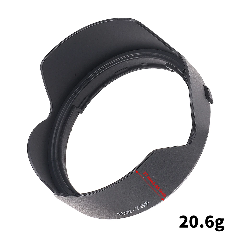 FOTGA EW-78F Lens Hood for RF24-240mm IS USM Bayonet EOS R RP R5 R6 Camera Lens