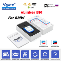 Vgate vLinker BM+ V2.2 ELM327 OBD Scanner Bluetooth 3.0/4.0/Wifi OBD2 Car Diagnostic Tools work with Bimmercode ELM 327 For BMW