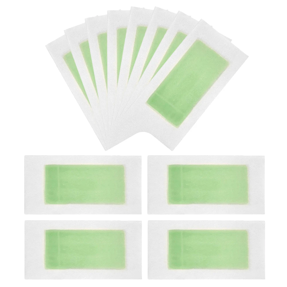 

20 Sheets Hair Removal Wax Paper Waxing Strips for Face Body Stencil Epilating Papers Longlasting Results Safe Gentle Easy Use