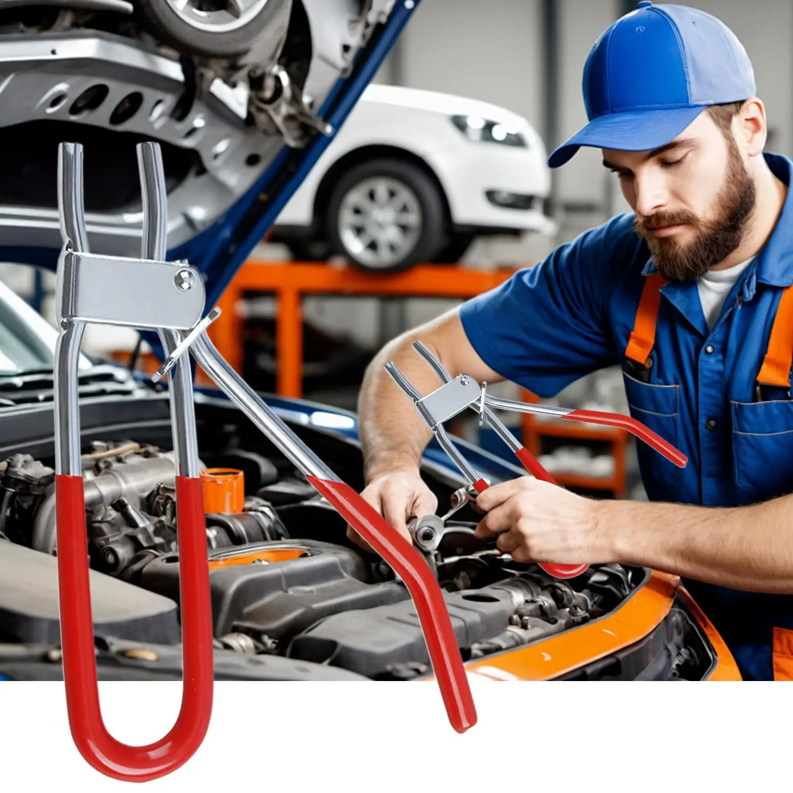 Oil Line Cutting Pliers Leak Proof Hose Pliers Air Conditioning Water Pipe Brake  for Car Air Conditioning Water Brake Pipe