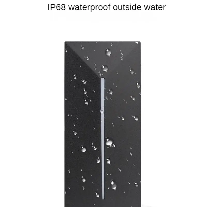 3X Access Control Card Reader Small Wiegand Card Reader IP68 Waterproof Long Range RFID Card Reader, 13.56Mhz IC/MF-Y41A