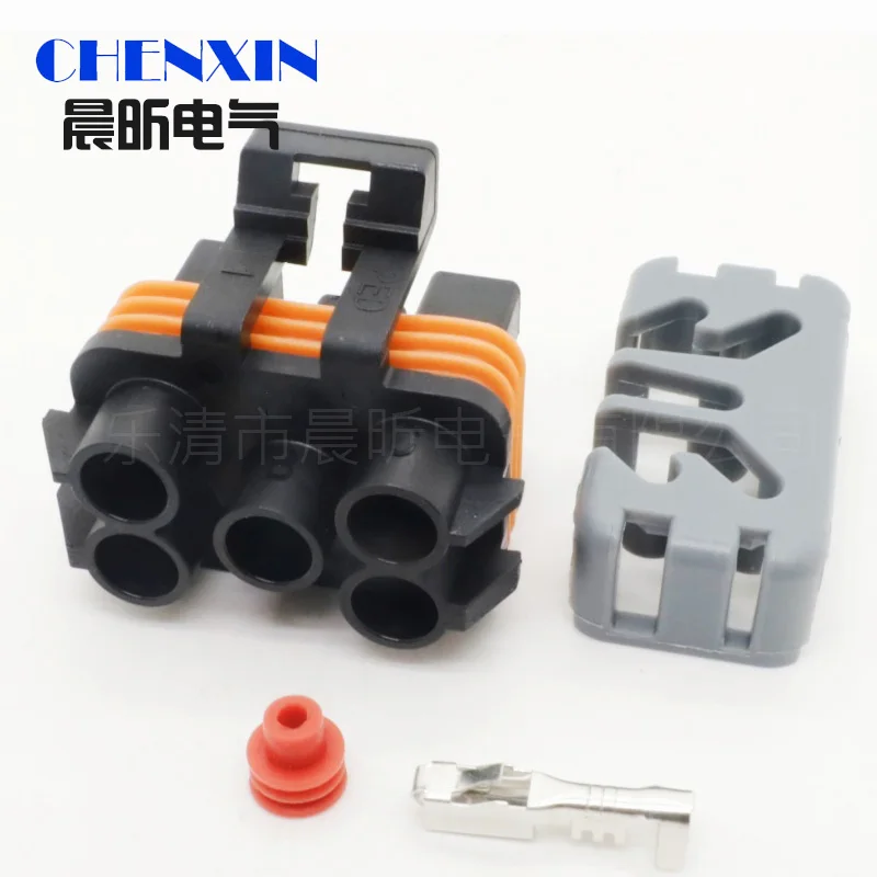 

5 Pin 2.8mm series Automotive waterproof DDEC ECM Power Connector Plug 12124630 for detorit Cummins CAT Carter excavator